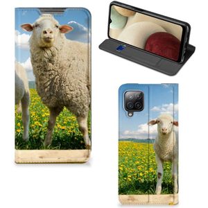 Samsung Galaxy A12 Hoesje maken Schaap en Lammetje