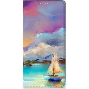 Bookcase Samsung Galaxy A71 Boat