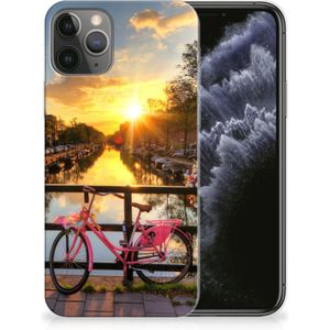 Apple iPhone 11 Pro Siliconen Back Cover Amsterdamse Grachten