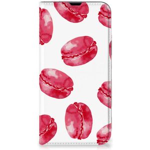 iPhone 13 Pro Max Flip Style Cover Pink Macarons