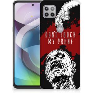 Motorola Moto G 5G Silicone-hoesje Zombie Blood