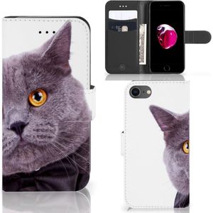 iPhone 7 | 8 | SE (2020) | SE (2022) Telefoonhoesje met Pasjes Kat