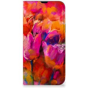 Bookcase iPhone 13 Pro Max Tulips