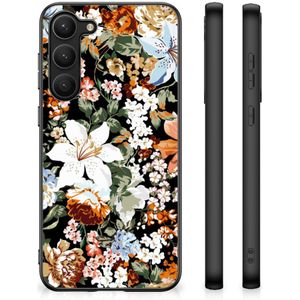 Bloemen Hoesje voor Samsung Galaxy S23 Plus Dark Flowers