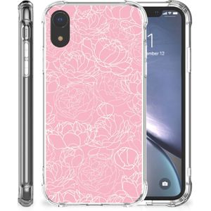Apple iPhone Xr Case White Flowers
