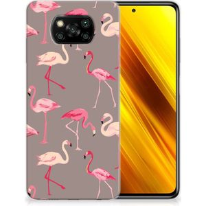Xiaomi Poco X3 | Poco X3 Pro TPU Hoesje Flamingo