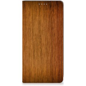 Samsung Galaxy S23 Book Wallet Case Donker Hout