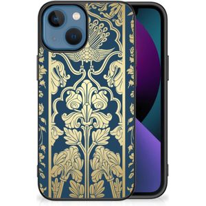 Apple iPhone 13 Bloemen Hoesje Beige Flowers