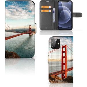 iPhone 12 | 12 Pro (6.1") Flip Cover Golden Gate Bridge