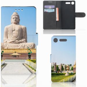 Sony Xperia XZ1 Flip Cover Boeddha