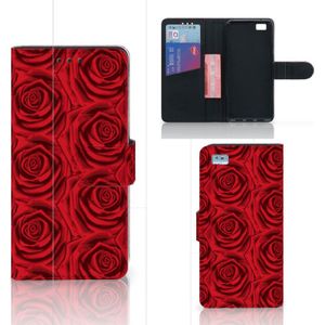 Huawei Ascend P8 Lite Hoesje Red Roses