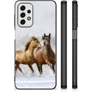 Samsung Galaxy A23 Dierenprint Telefoonhoesje Paarden