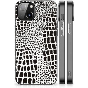 Apple iPhone 14 Dierenprint Telefoonhoesje Slangenprint
