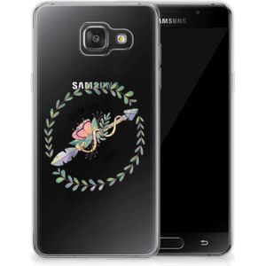 Samsung Galaxy A3 2016 Telefoonhoesje met Naam Boho Dreams