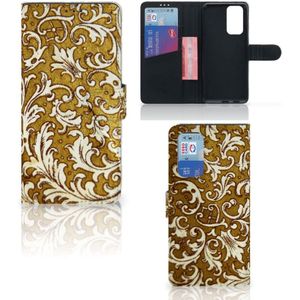 Wallet Case OnePlus 9 Pro Barok Goud