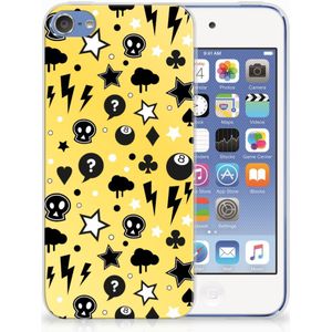 Silicone Back Case Apple iPod Touch 5 | 6 Punk Geel