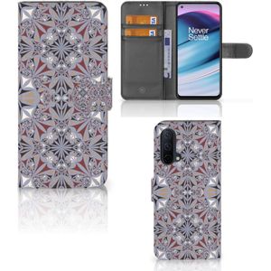 OnePlus Nord CE 5G Bookcase Flower Tiles