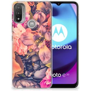Motorola Moto E20 | E40 TPU Case Bosje Bloemen