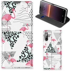 Sony Xperia L4 Hoesje maken Flamingo Triangle