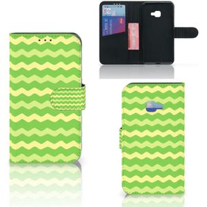 Samsung Galaxy Xcover 4 | Xcover 4s Telefoon Hoesje Waves Green