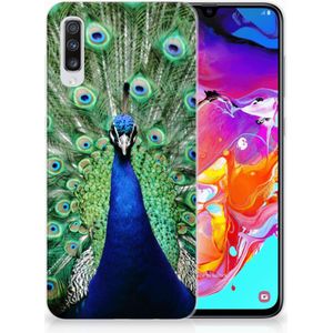 Samsung Galaxy A70 TPU Hoesje Pauw