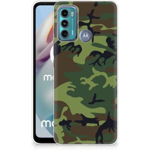 Motorola Moto G60 TPU bumper Army Dark