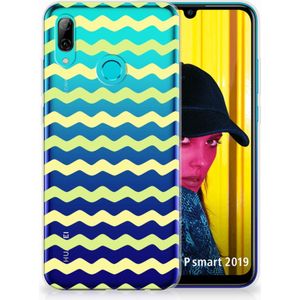 Huawei P Smart 2019 TPU bumper Waves Yellow