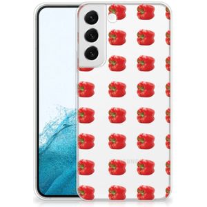 Samsung Galaxy S22 Plus Siliconen Case Paprika Red