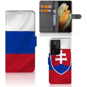 Samsung Galaxy S21 Ultra Bookstyle Case Slowakije
