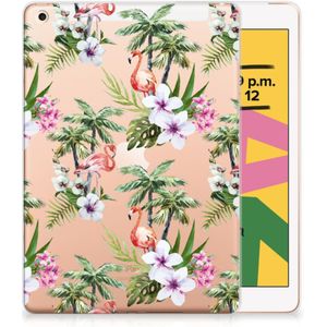 Apple iPad 10.2 | iPad 10.2 (2020) | 10.2 (2021) Back Case Flamingo Palms