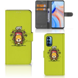 OPPO Reno 4 Pro 5G Leuk Hoesje Doggy Biscuit