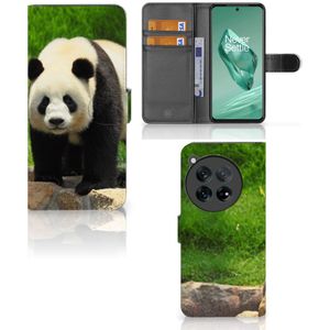 OnePlus 12 Telefoonhoesje met Pasjes Panda
