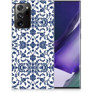 Samsung Galaxy Note20 Ultra TPU Case Flower Blue