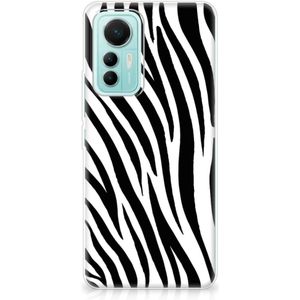 Xiaomi 12 Lite TPU Hoesje Zebra