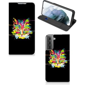 Samsung Galaxy S21 FE Magnet Case Cat Color