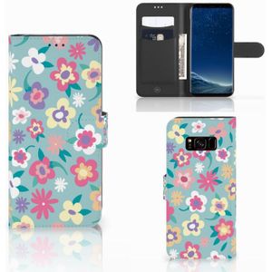 Samsung Galaxy S8 Hoesje Flower Power