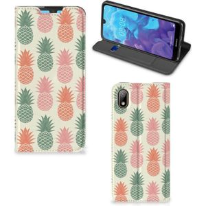 Huawei Y5 (2019) Flip Style Cover Ananas