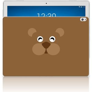 Lenovo Tab P10 Tablet Back Cover Bear Brown
