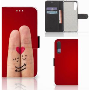 Huawei P20 Pro Wallet Case met Pasjes Liefde - Origineel Romantisch Cadeau