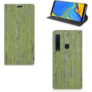 Samsung Galaxy A9 (2018) Book Wallet Case Green Wood