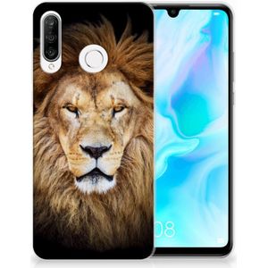 Huawei P30 Lite TPU Hoesje Leeuw