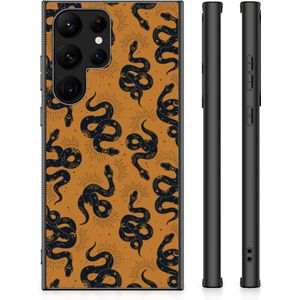 Dierenprint Telefoonhoesje voor Samsung Galaxy S23 Ultra Snakes