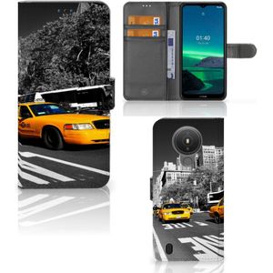 Nokia 1.4 Flip Cover New York Taxi