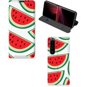Sony Xperia 1 III Flip Style Cover Watermelons