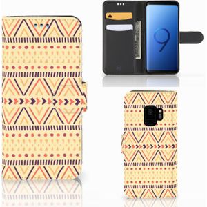 Samsung Galaxy S9 Telefoon Hoesje Aztec Yellow