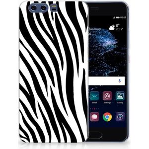 Huawei P10 Plus TPU Hoesje Zebra
