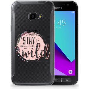 Samsung Galaxy Xcover 4 | Xcover 4s Telefoonhoesje met Naam Boho Stay Wild