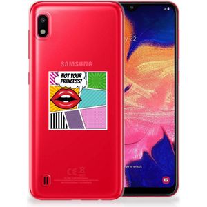 Samsung Galaxy A10 Silicone Back Cover Popart Princess