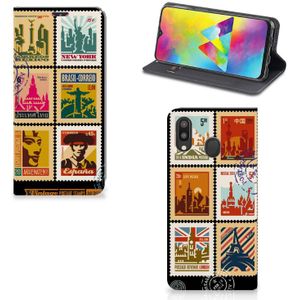 Samsung Galaxy M20 Book Cover Postzegels