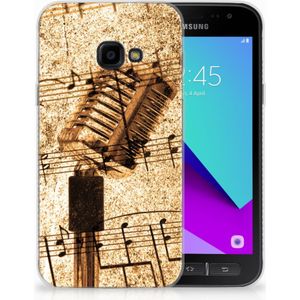 Samsung Galaxy Xcover 4 | Xcover 4s Siliconen Hoesje met foto Bladmuziek